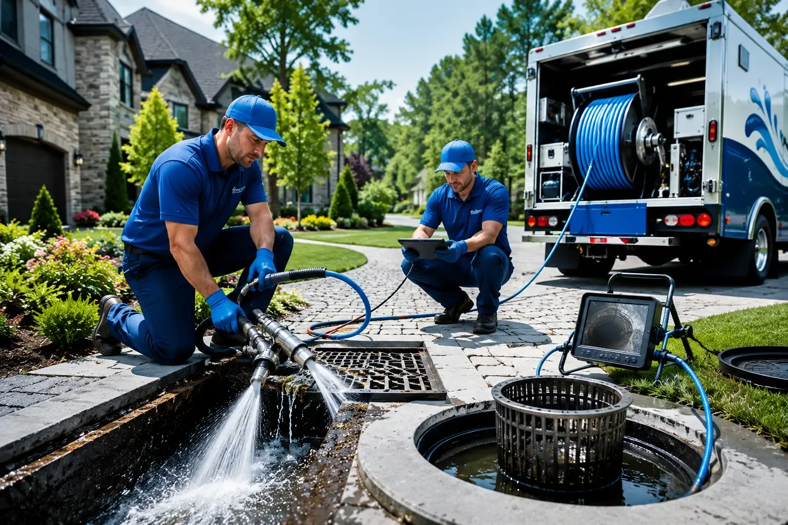 Local outdoor drain cleaning professionals in Wolcottville, IN