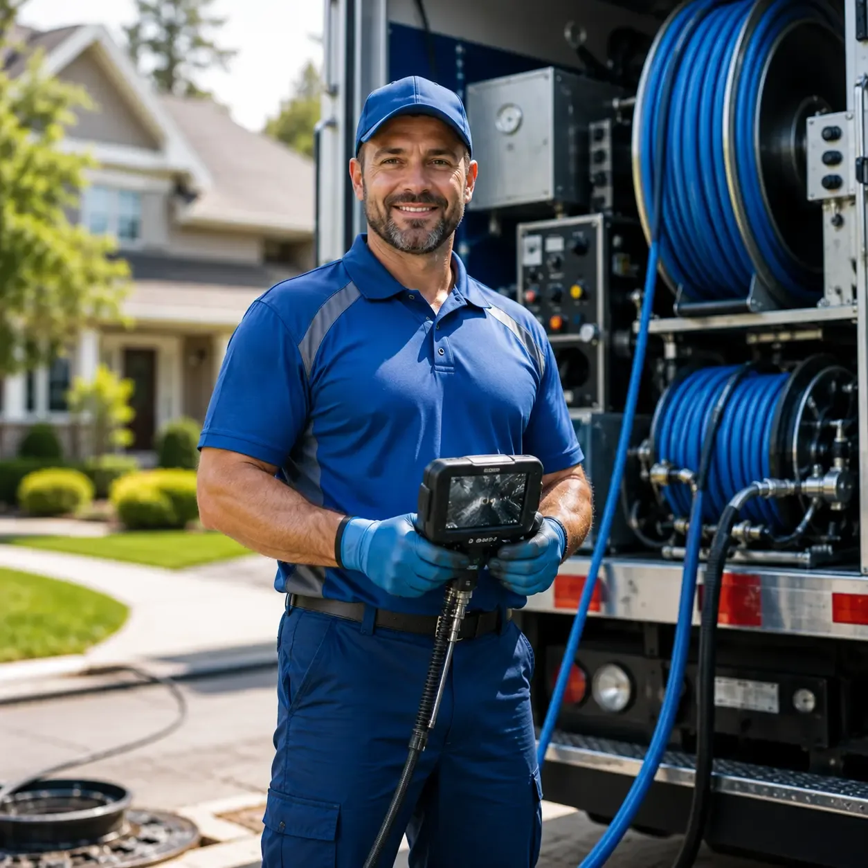 Local outdoor drain cleaning specialists in Wolcottville, IN